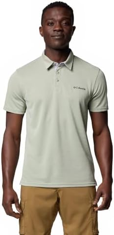 Men's Nelson Point Polo, Polo Shirt, Safari, S