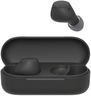 WFC510 | Cuffie True Wireless - Piccole e leggere, Connessione Bluetooth Multipoint, Ambient Sound, Classificazione IPX4, Spotify Tap, Ricarica Rapida, Batteria da 22 ore, iOS e Android-Nero
