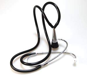 Valuemed Black Tube Fetal Pinard Stethoscope