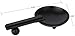 Mantello Black Stainless Steel Cigar Ashtray for 1 Cigar