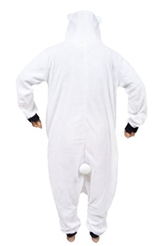 WOTOGOLD Animal Cosplay Costume Polar Bear Men Women Pajamas White - Image 3