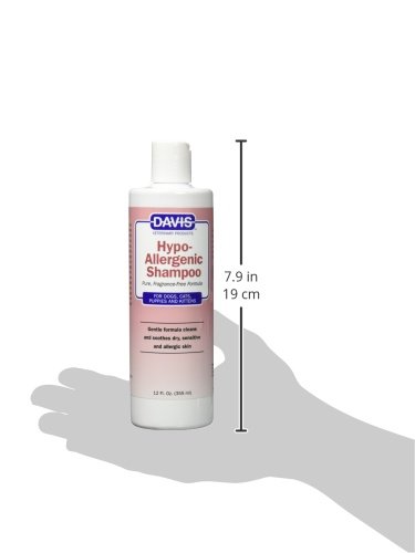 Davis Hypoallergenic Pet Shampoo, 12 oz