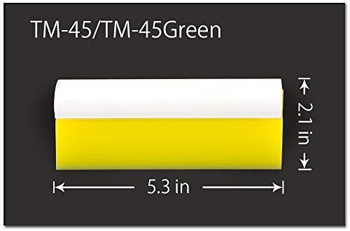 YUNPENG Vehicle Rubber Vinyl Squeegee with Handle Soft Tube for Car Vinyl Scraper/Window Tint Film/Home Water Blade/Decal Wrap Tool9 (Yellow)
