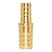 Beduan Brass Reducer Hose Barb Fitting, 1/2 