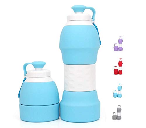 BLX foldable water bottle (Blue)