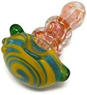 THE420 American ARTISITIC Zigzag Smoking Glass Pipes