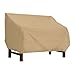 Classic Accessories Terrazzo Water-Resistant 87 Inch Patio Bench/Loveseat Cover