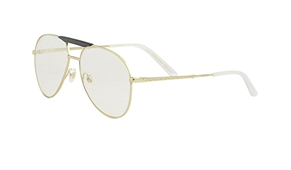 gucci clear aviators