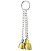 SunGrow Parrot Bell Toy, 8″ Lightweight Galvanized Steel Bell for Cockatiels, Conures & Lovebirds, Securely Hangs from Center of Bird Cage, Charming and Entertaining Jingle Bell Sound, 1 Packthumb 1