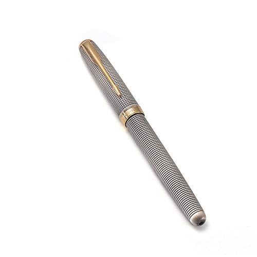 Jinhao [Chainmail] Fountain Pen, Retro Copper barrel and Gold trim