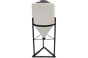 ACE ROTO 10 Gallon Cone Bottom Inductor Tank with Steel Stand