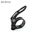 Quick Release SeatPost Clamp 34.9 mm Bike Seat Clamp lightweight 7005 Aluminium Alloy CNC Seatpost Collar For MTB BMX Schwinn Trek Cannondale Specialized Harro Dahon BMC Scott Bicycle