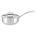 Calphalon Tri-Ply Stainless Steel Cookware, Shallow Sauce Pan, 2 1/2-quart