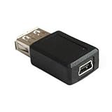 Ayangyang Mp3 USB Cable USB Female to Mini Usb Adapter of 4