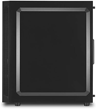 RGB Slider, Caja de Ordenador, PC Gaming, Semitorre ATX, Negro