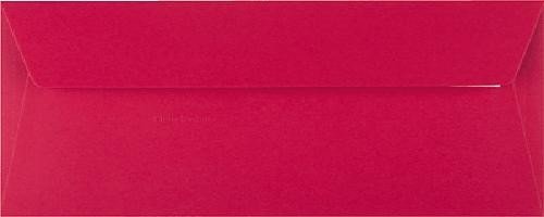 Clairefontaine Cf5585 Pollen A4 Tri-Fold Envelopes (DL/Western 6), 20 Sheets, Quality Paper, 4.2 oz/yd² (120 g/m2) FSC Certified, Red