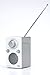 Tivoli Audio iPAL Portable Audio Laboratory AM/FM Radio, Silver/White