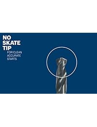 Bosch BL5IM juego de brocas impacto resistente, óxido negro, 5 unidades