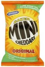 Mini Cheddars Original 50g grab bags - 30 packs per Box
