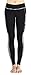EAST HONG Women's Yoga Leggings Exercise Workout Pants Gym Tights (as1, alpha, m, regular, regular, Grey-Black)