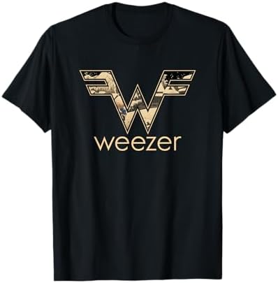 Amazon.com: Weezer - Classic Logo T-Shirt : Clothing, Shoes & Jewelry