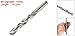 uxcell 14mm Silver Tone Straight Shank Metal Twisted Drill Bit