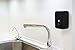 HOMEPLUZ Cube Wall-Mounted Soap Dispenser - Refillable Liquid Soap Pump for Kitchen Sink and Bathroom - Universal Liquid Soap Dispenser - Durable Plastic - Large Capacity (25oz) - (Black)