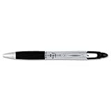Zebra 22410 Z-Grip MAX Ballpoint Retractable Pen, Black Ink, Medium, Dozen