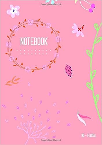 Floral Notebook B5 Dot Grid Notebook Light Pink Cute Flower Design Bullet Journal Blank Dotted Matrix Medium Soft Cover Numbered Pages Kate Katie Amazon Fr Livres