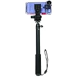 Optrix Monopod Selfie Accessory Action Camera Case Black, 9468702 (Action Camera Case Black)