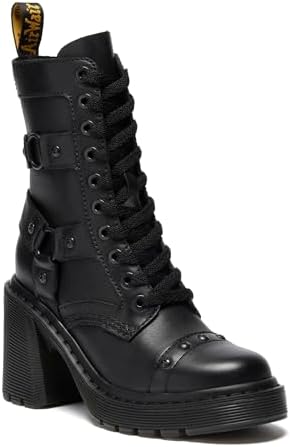 Dr. Martens Pier Polished Wyoming Hi Suede 100% Leather Work Lace Up Boots Men\'s DR. MARTENS PIER Brown Leather Boots Men main image 4