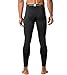 LAPASA Men's Thermal Underwear Bottom Long Johns Pants Fleece Lined Base Layer Lightweight Stretchy Cold Weather Winter Thermoflux 100 Mildly Warm M10 Medium Black 2 Pack
