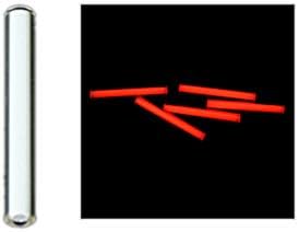 Wulidasheng Tritium Gas Tube for Camping,Hiking,Fishing, Glow in Dark Tritium Gas Tube Self Luminous Lights DIY Craft Jewelry Accessories - Red S Portable&Durable