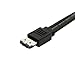 chenyang Power eSATA to SATA 22Pin Data Transfer Extension Cable with IDE 4Pin Power Support 5V/12V Power for 2.5