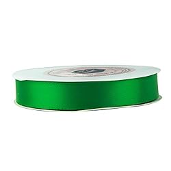 VATIN 5/8 inch Double Faced Polyester Emerald Green