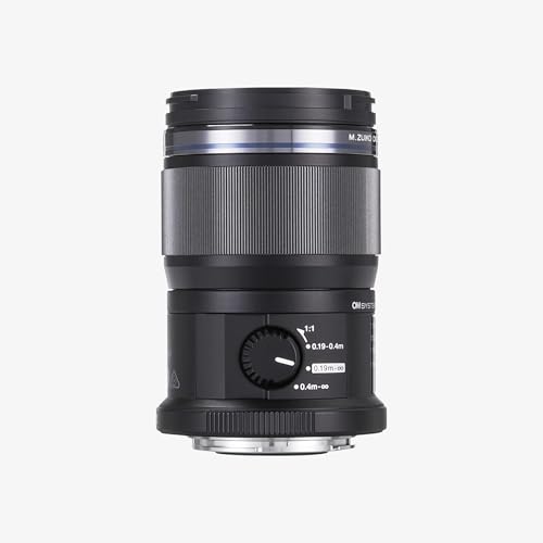 OM SYSTEM M.Zuiko Digital ED 60 mm F2.8 Macro Lens, High Quality Micro Four Thirds Optics, High Resolution Close-up Shots, Dust and Splashproof, for Nature and Portrait Shooting, for All MFT Cameras