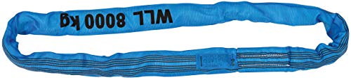 PETEX 47208305 Rundschlinge WLL 8.000 kg, Länge 3 m, Umfang 6 m, Blau