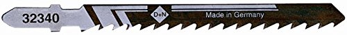 T-Shank Jigsaw Blades 4" x 6TPI CrV (100 Pack)