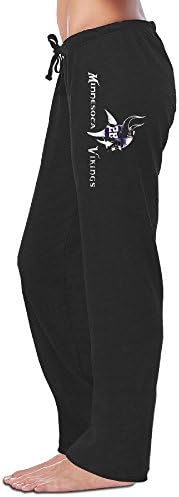 ReBorn Women's Minnesota Ball Viking Running Pants Black L