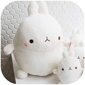 Amazon かわいいモラン動物ウサギかわいい白いバニーぬいぐるみベビーぬいぐるみ人形クリスマスギフトコスプレキッズ 45センチ ぬいぐるみ おもちゃ