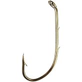 Eagle Claw Bronze Bait Holder Hooks - 1 Pack of 100 - Size 2, 4, or 6 Made in USA - #181 (2 (#181-2-100PK))