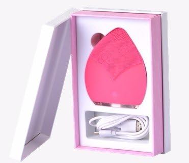 GiGi Beauty Facial Cleanser and Massager Brush, Rechargeable, Skin Care for, Acne Reduction with Facial Cleansing, Massaging and Anti-aging, Facial Polish and Scrub ,Cleansing Brush, Waterproof