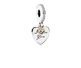 Pandora Love You Forever Charm, Clear CZ 792042CZ