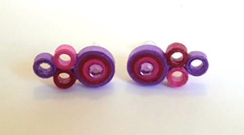 Paper Quilling,Trendy Stud Earrings