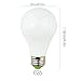 Homelek (6 Pack) 9.5W Frosted LED Light Bulbs, Equivalent to 80W, E26 Base, A21 Bulb, 1000 Lumen, Warm White 3000 Kelvin Ideal for Living Rooms, Bedrooms and Recreation Rooms