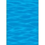 Ocean Blue Room Roll