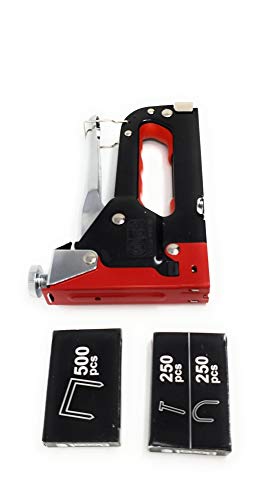 DWT-GERMANY 100231 3 in 1 Handtacker+Nagler Hand Tacker Klammern 4-14mm Tackerklammern Nägel Metall Nagler Hefter Hand… – Bild 5