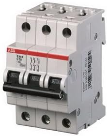 ABB S203P-K16 Miniature Circuit Breaker, 480Y/277 VAC, 16 A, 10 kA Interrupt