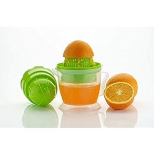 DAAS KITCHENWARE Plastic Orange Juicer (Green)