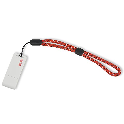 Rancco Wrist Strap Adjustable Hand Lanyard, 7.5 inch Nylon Wrist Strap Hand Lanyard for Gopro/ Cell Phone/ Purse/ keychain/ ipod/ PSP/ Wii/ USB Drives etc (2 Pcs)